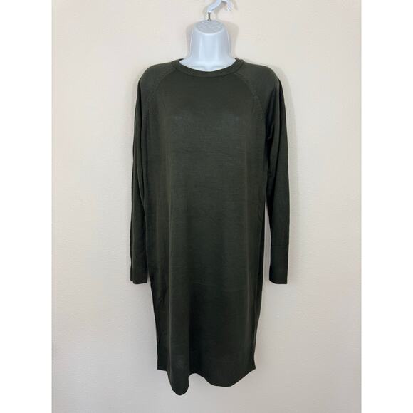 Vero Moda Green Knit Sweater Dress NWT Size Small - Picture 1 of 6